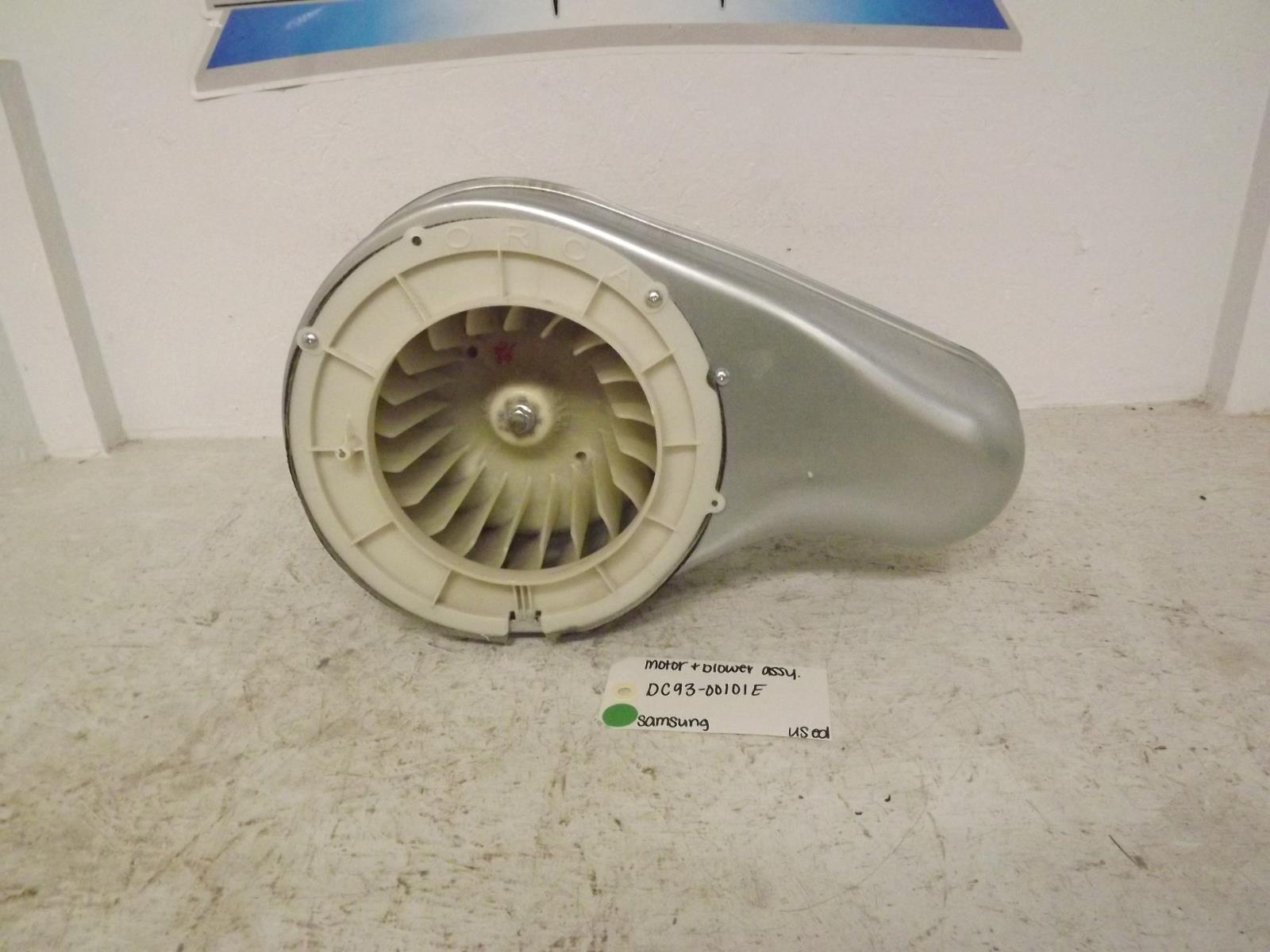 Samsung Dryer DC93-00101E Motor and Blower Assembly Used Samsung Dryer DC93-00101E Motor and Blower Assembly Used